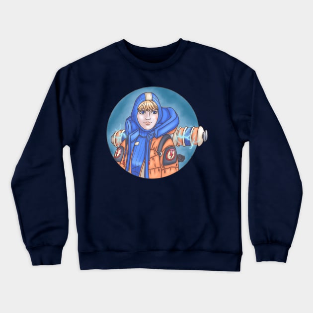 APEX LEGENDS - Wattson Crewneck Sweatshirt by h0lera